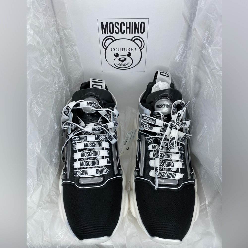 MOSCHINO Logo Tape Sneakers
